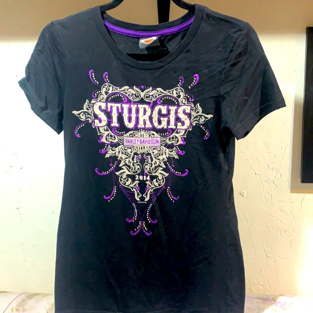 Harley Davidson shirt sleeve top
